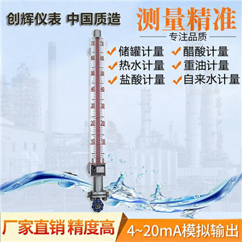 防腐磁翻板液位計